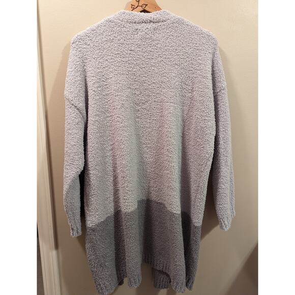 Thread & Supply Cozy Cloud Wrap Cardigan in Gray - Picture 3 of 7